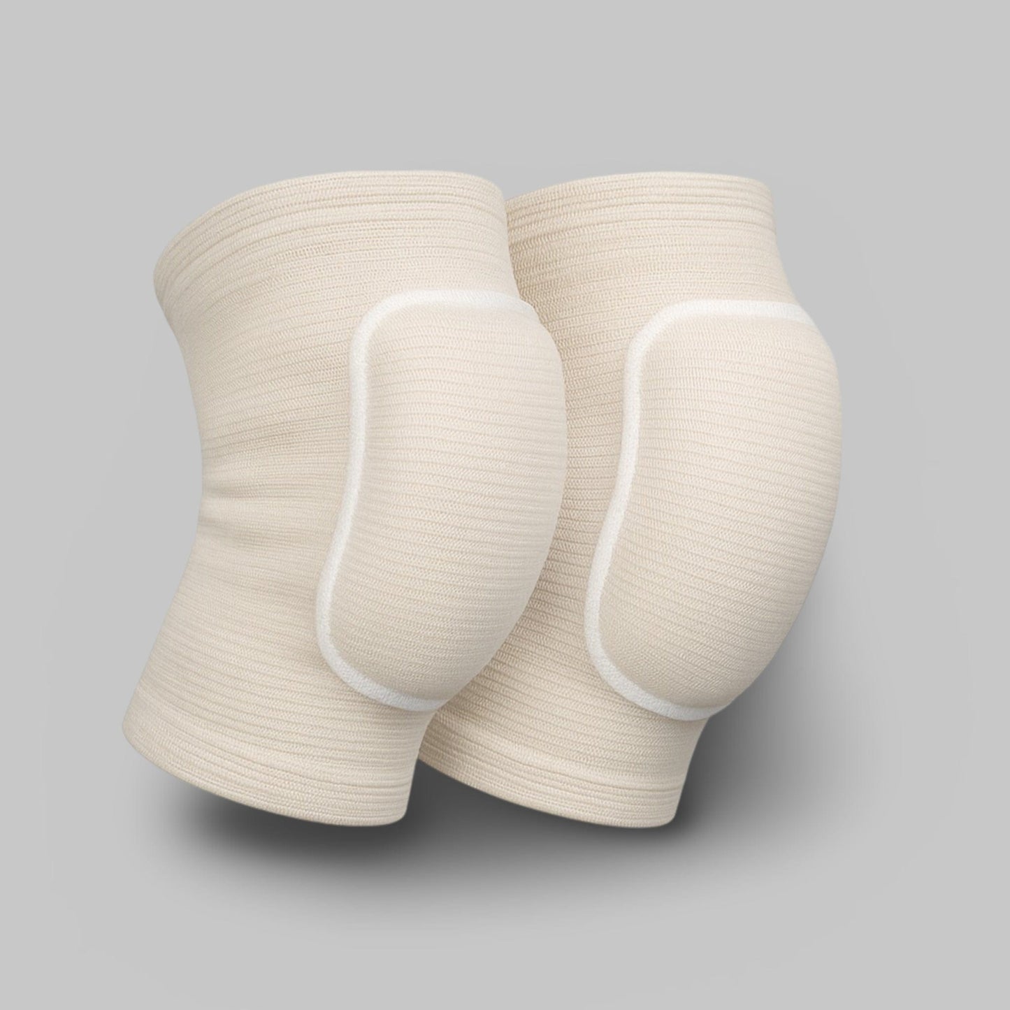 Genouillère Pour Handball | Posturovia 1 paire – Beige Clair / S 30-40KG
