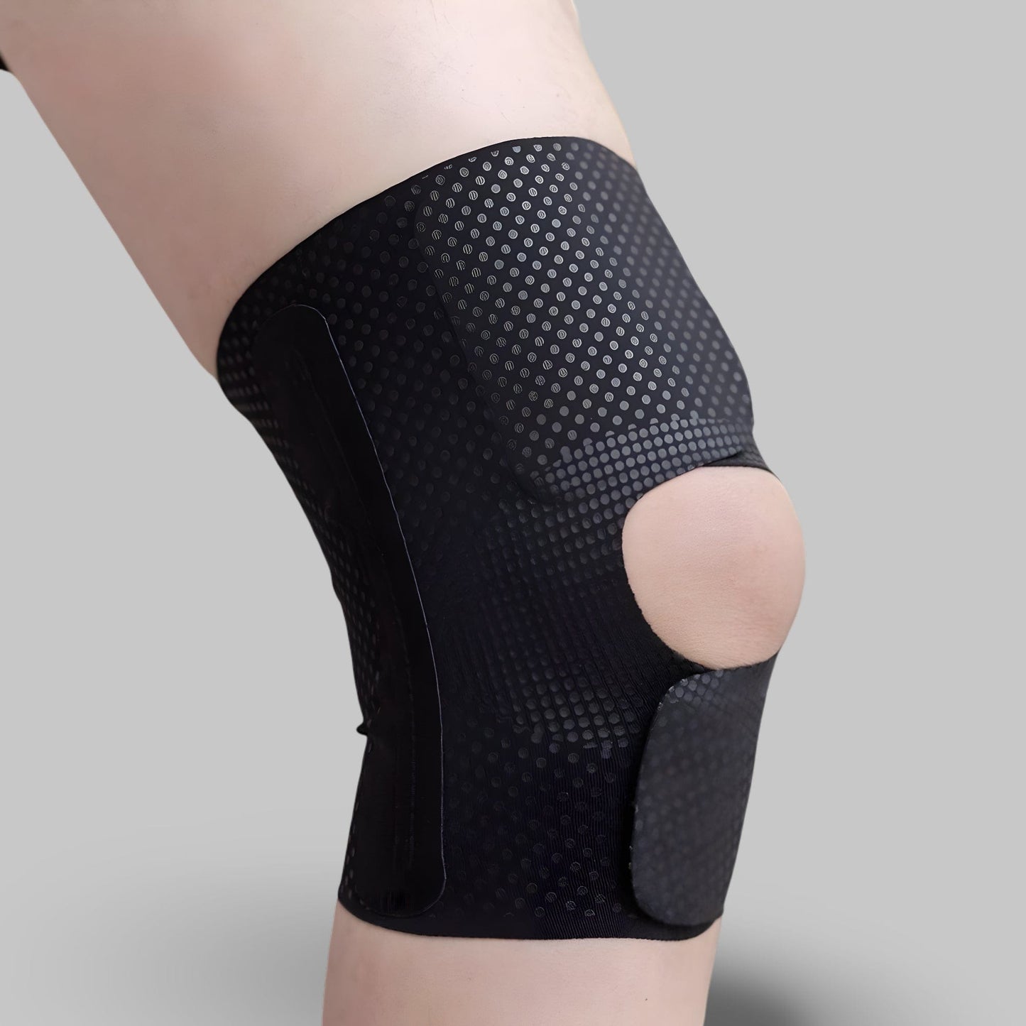 Genouillère Syndrome Rotulien | Posturovia 1 pièce Noir / M 34-44 cm