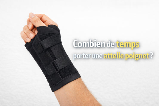 combien de temps porter une attelle poignet