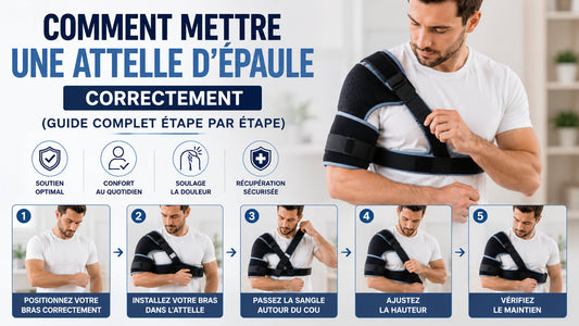 Comment mettre une attelle d’épaule correctement (guide complet étape par étape)