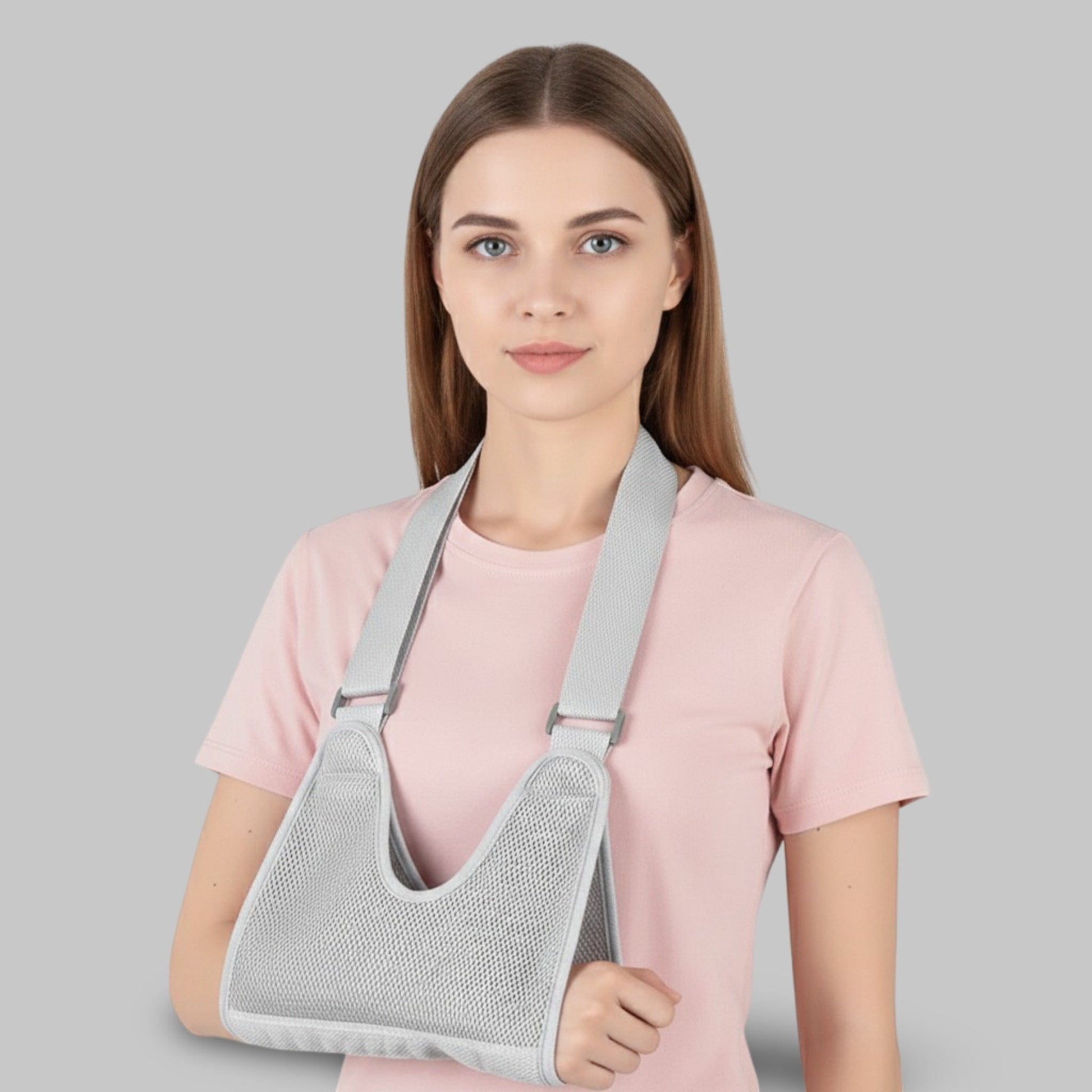 Attelle Bras Cassé | Posturovia 1 pièce – Gris