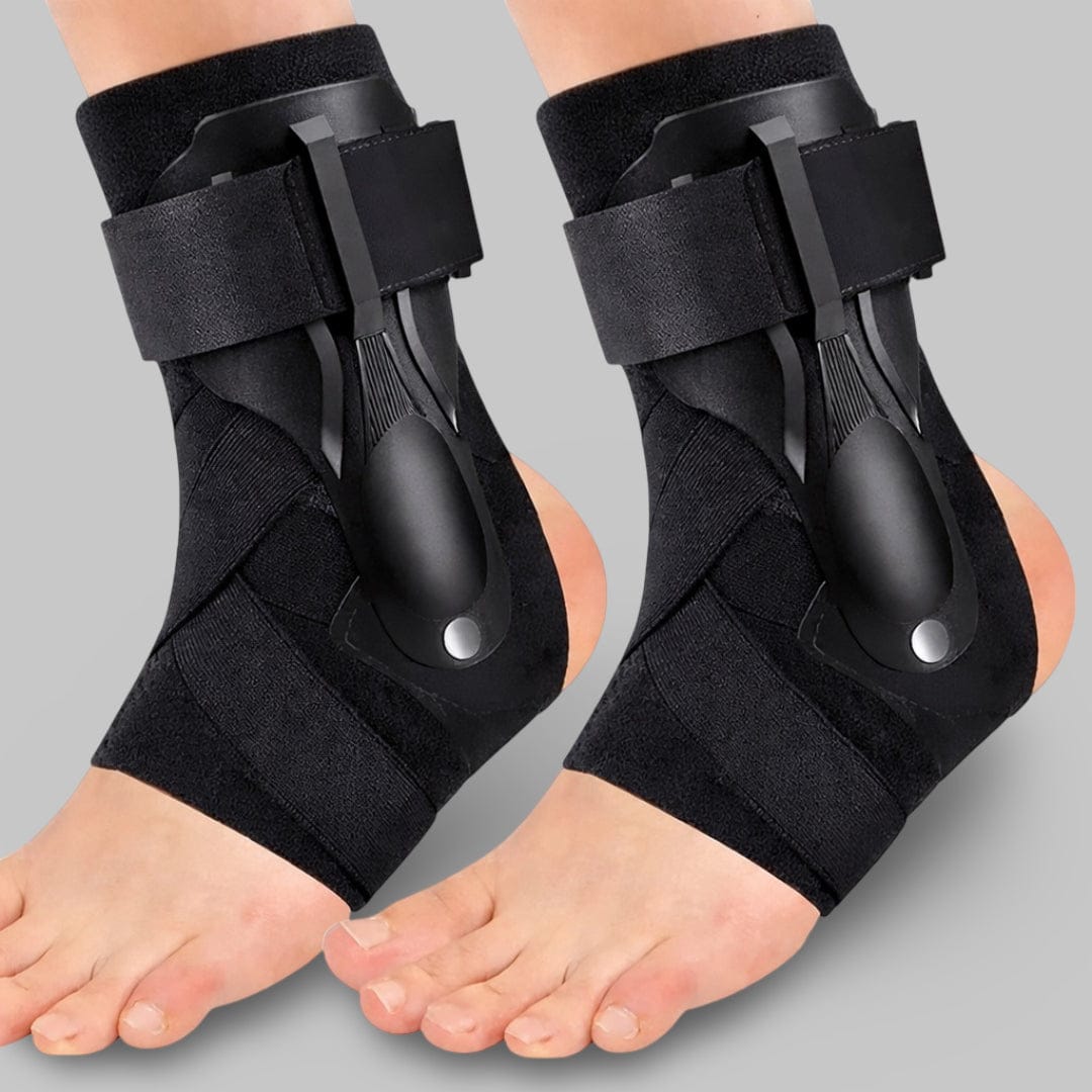 Attelle Cheville Ligamentaire | Posturovia 1 paire – Noir / S