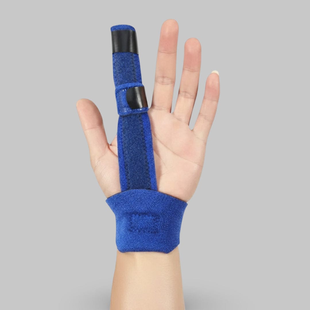 Attelle doigt à ressaut | Posturovia Bleu
