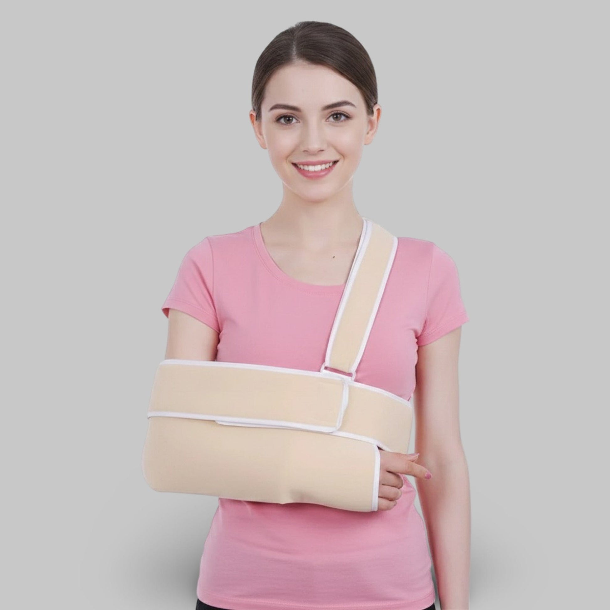 Attelle immobilisation coude | Posturovia Beige