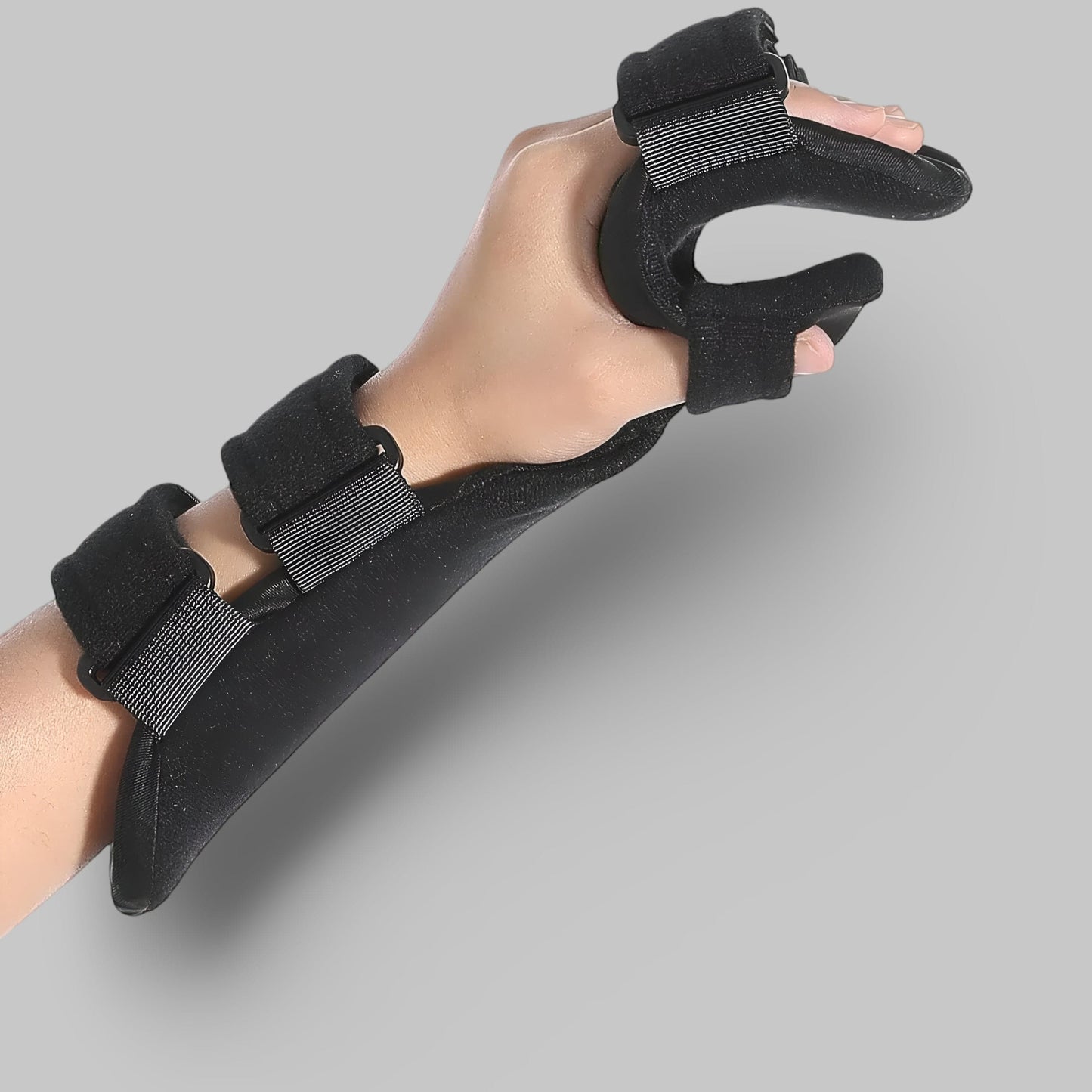 Attelle immobilisation Pouce | Posturovia Noir / Main gauche