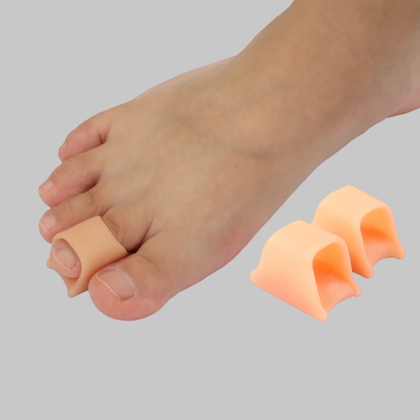 Attelle Petit Orteil Cassé | Posturovia 2 pièces – Beige