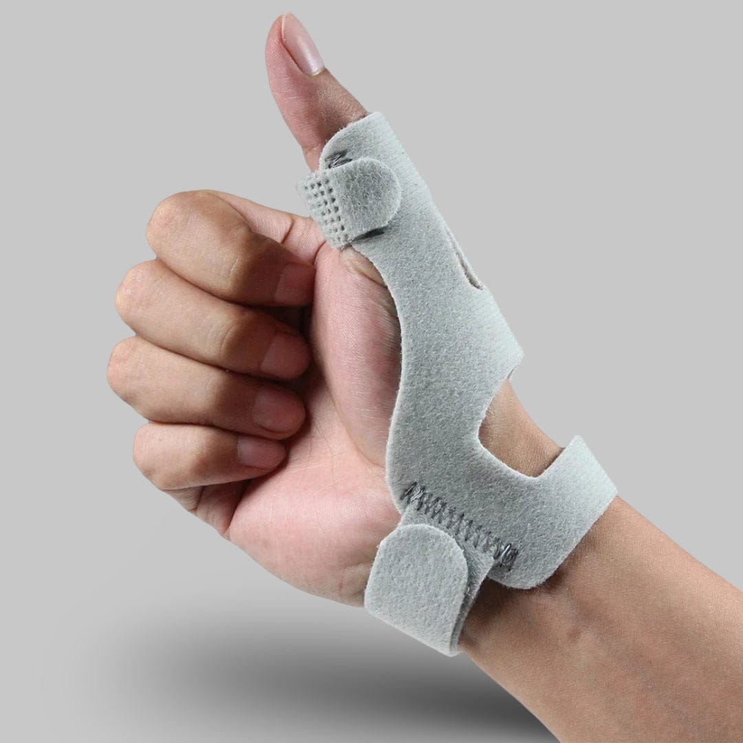 Attelle Pouce Droit | Posturovia 1 pièce Gris – Main droite