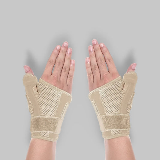 Attelle Pouce Tendinite | Posturovia 1 paire –  Beige