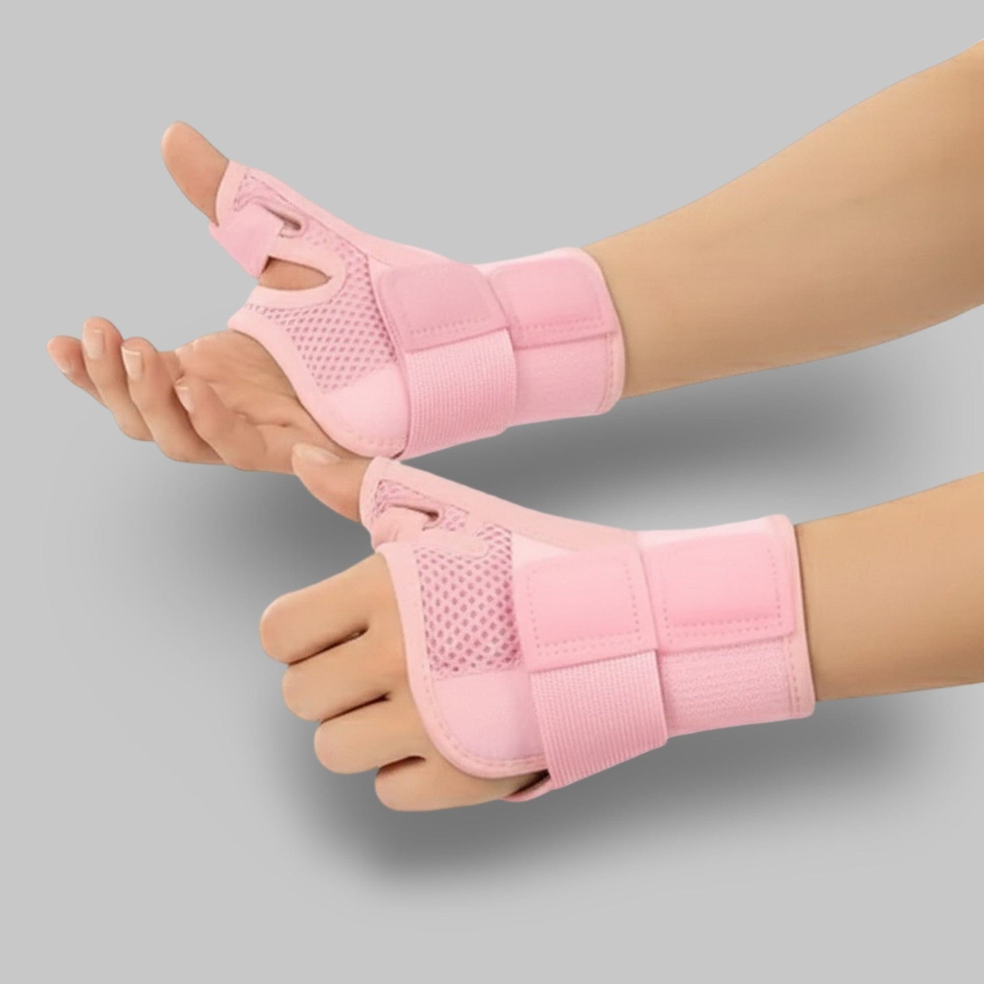 Attelle Pouce Tendinite | Posturovia 1 paire – Rose