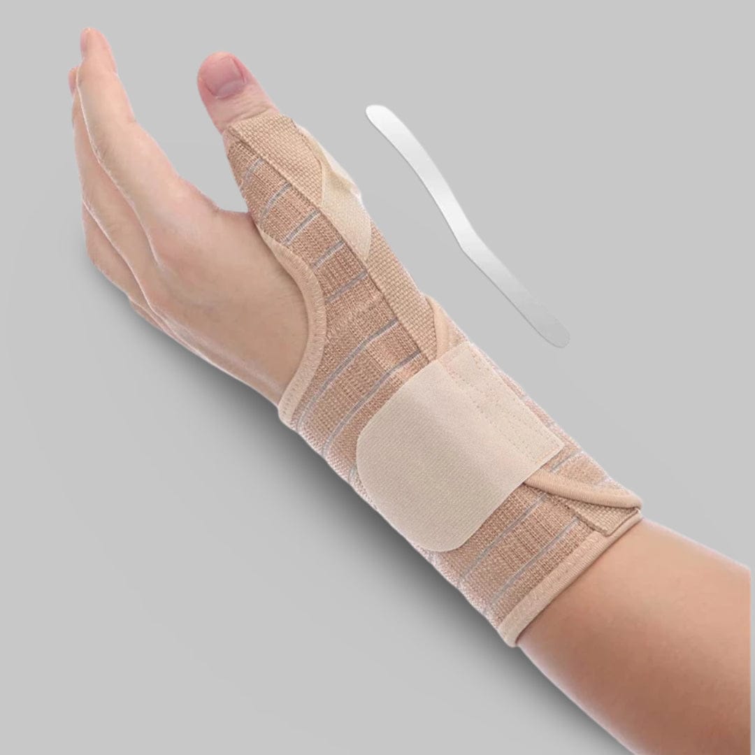 Attelle Pour Arthrose du Pouce | Posturovia Taille unique / Beige – Main gauche
