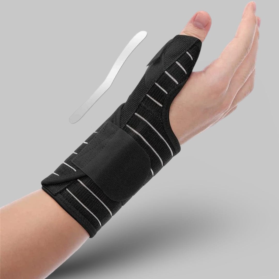 Attelle Pour Arthrose du Pouce | Posturovia Taille unique / Noir – Main droite