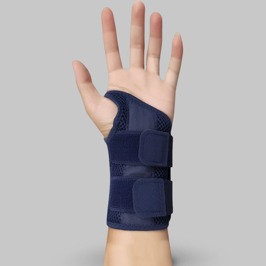Attelle Pour Tendinite Poignet | Posturovia Bleu marine / Main droite S