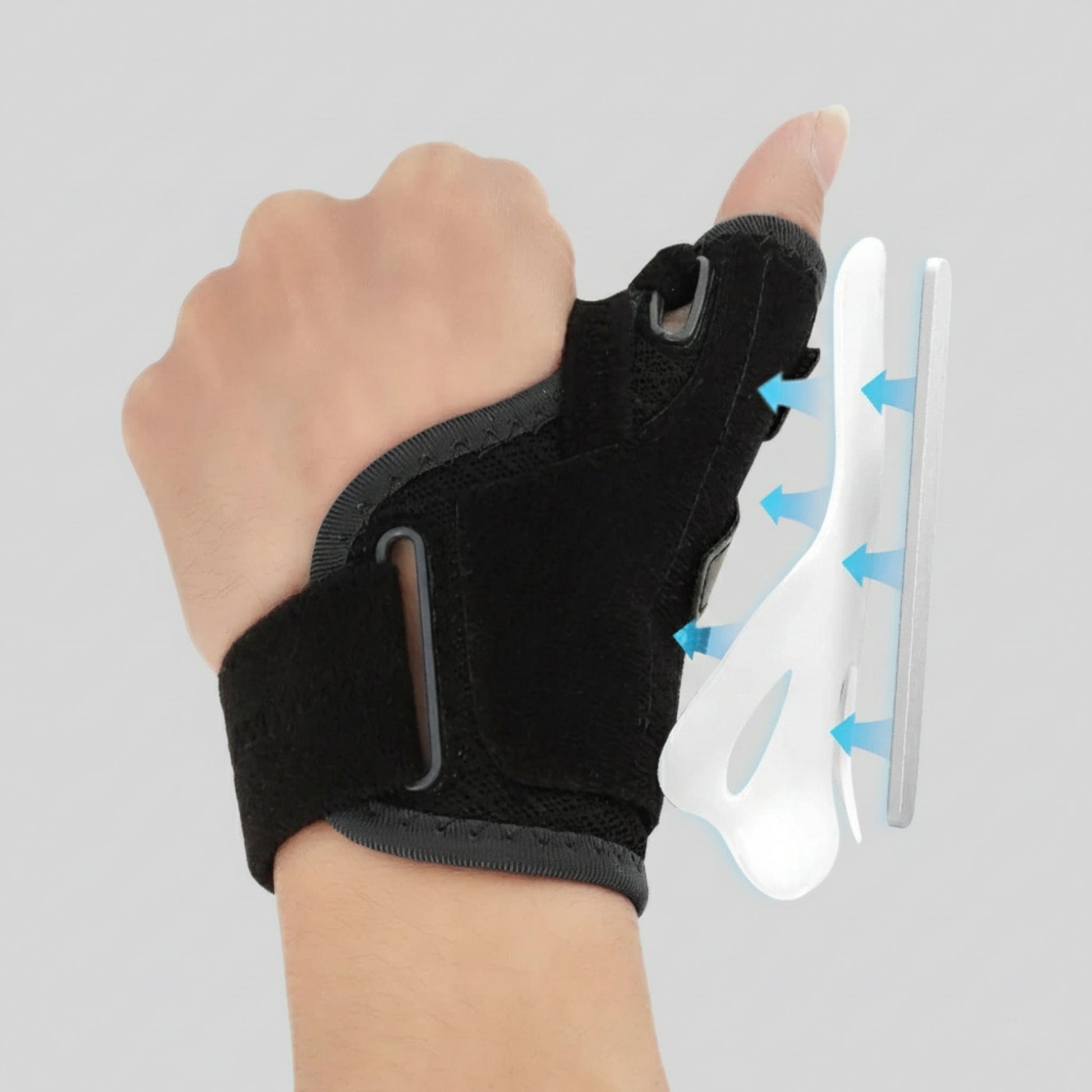 Attelle Rhizarthrose du Pouce | Posturovia Noir