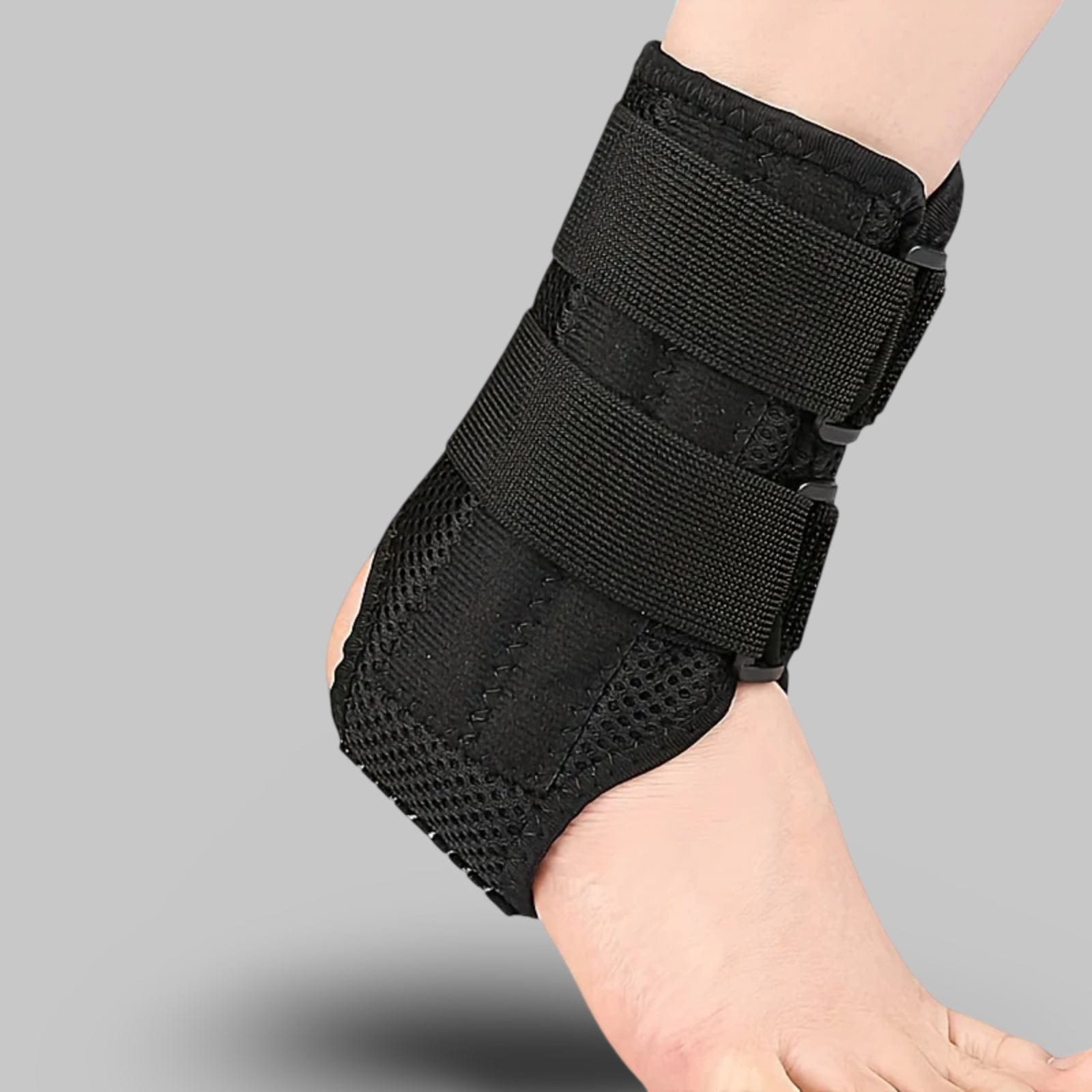 Attelle Semi-rigide cheville | Posturovia Ressorts – Noir