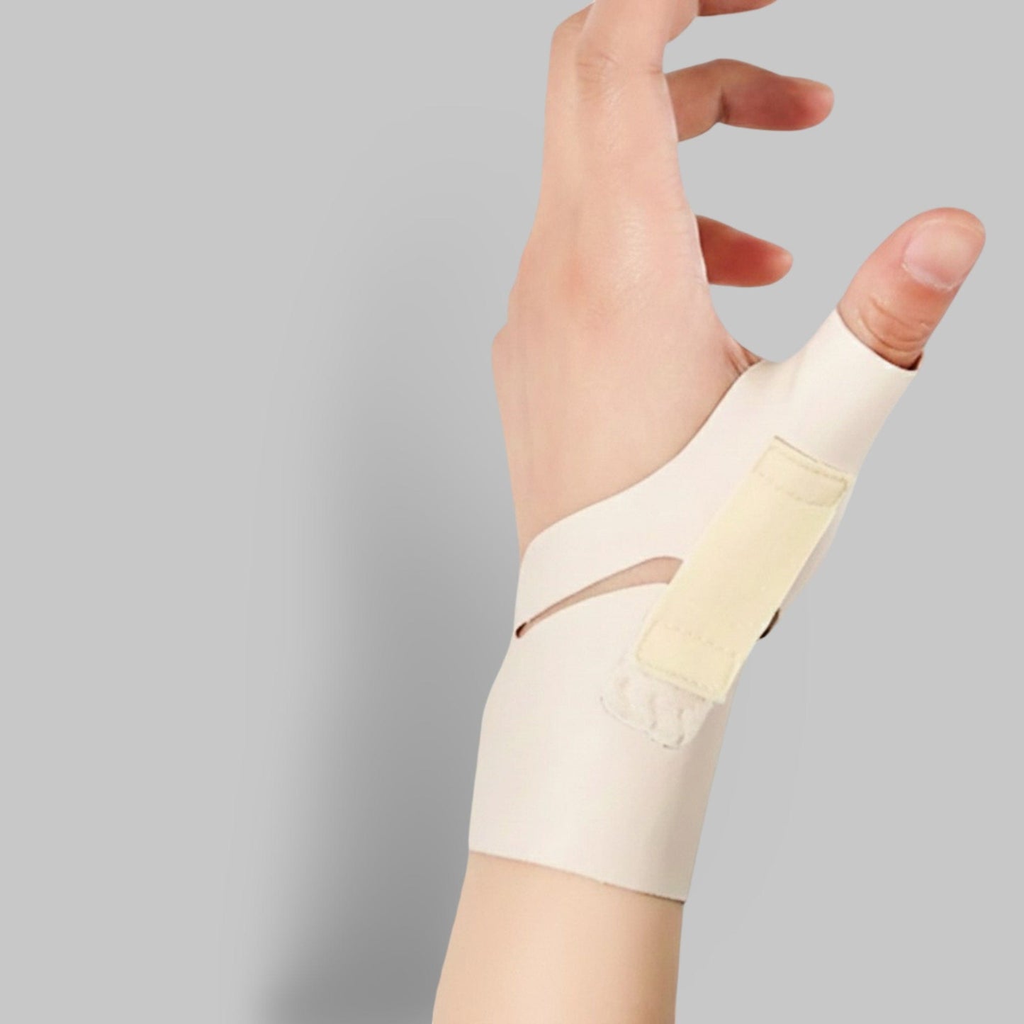 Attelle Souple Pouce | Posturovia Beige – Main gauche / S Poignet  14-17cm