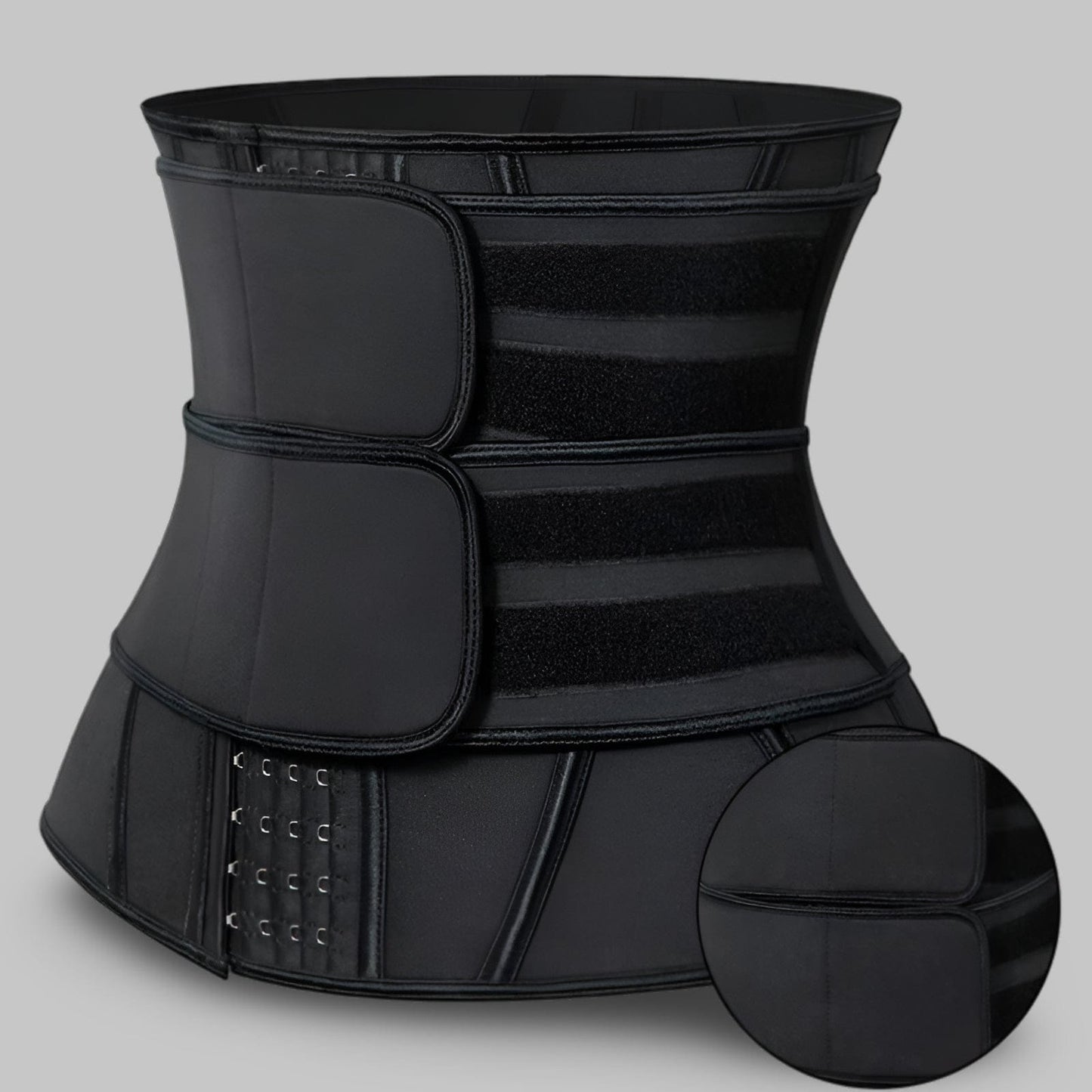 Ceinture de Sudation | Posturovia Noir – Crochets – 2 ceintures / S