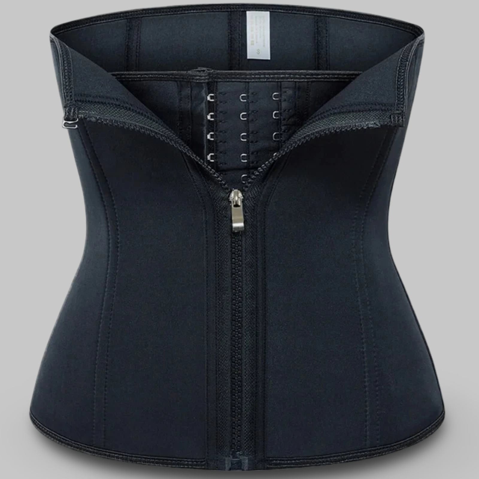 Ceinture de Sudation Pour Perdre du Ventre | Posturovia Noir / S
