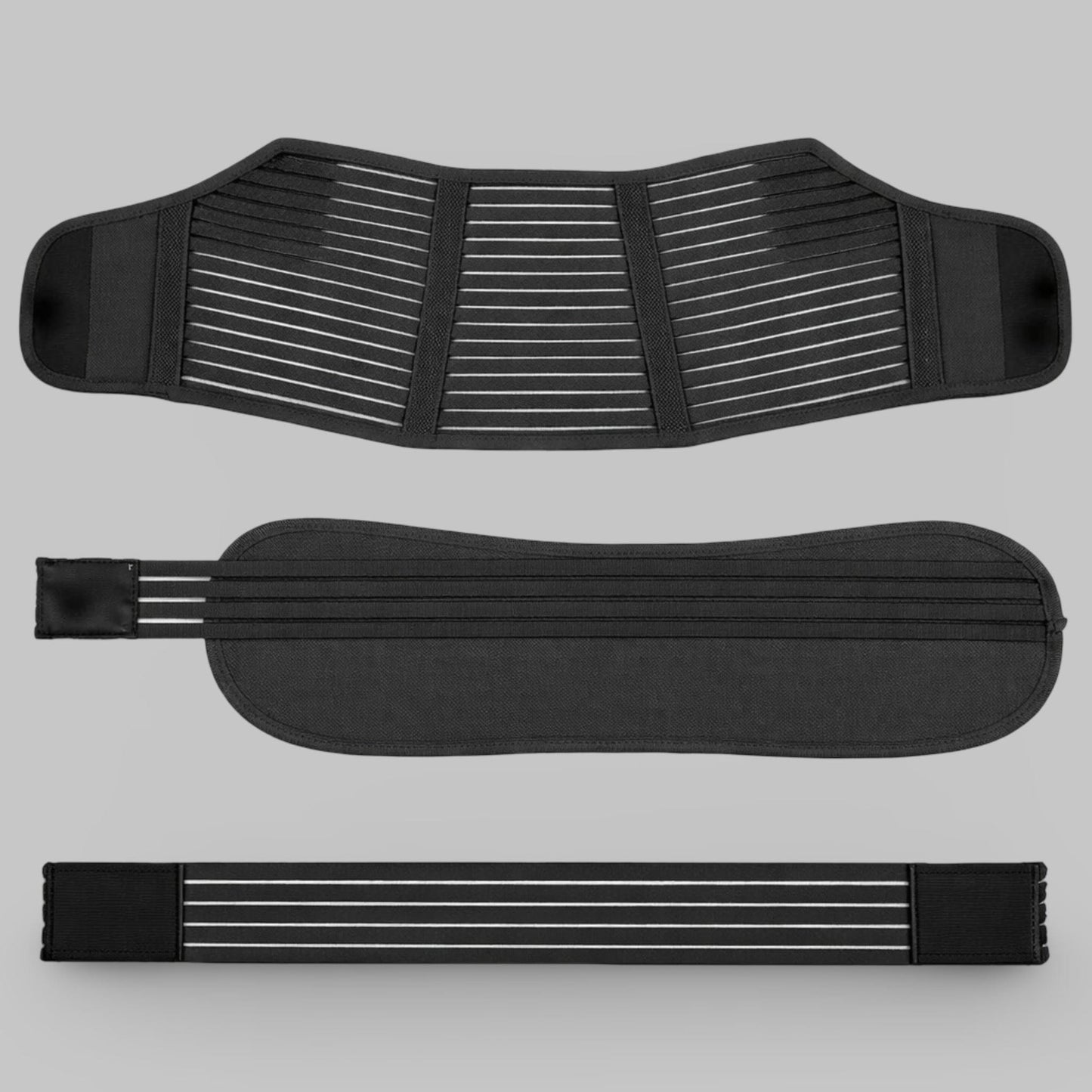 Ceinture Dorsale Femme Enceinte | Posturovia Noir / M