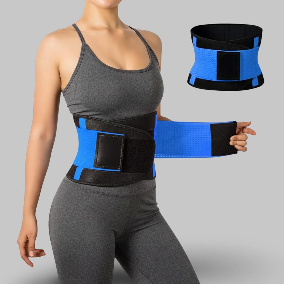 Ceinture Dorsale Femme | Posturovia Bleu / S
