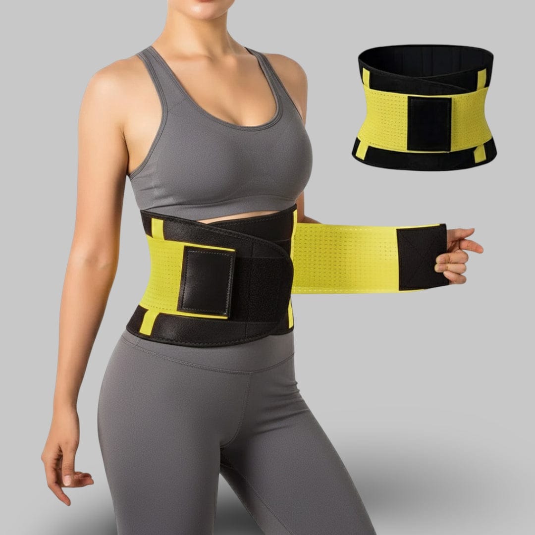 Ceinture Dorsale Femme | Posturovia Jaune / S