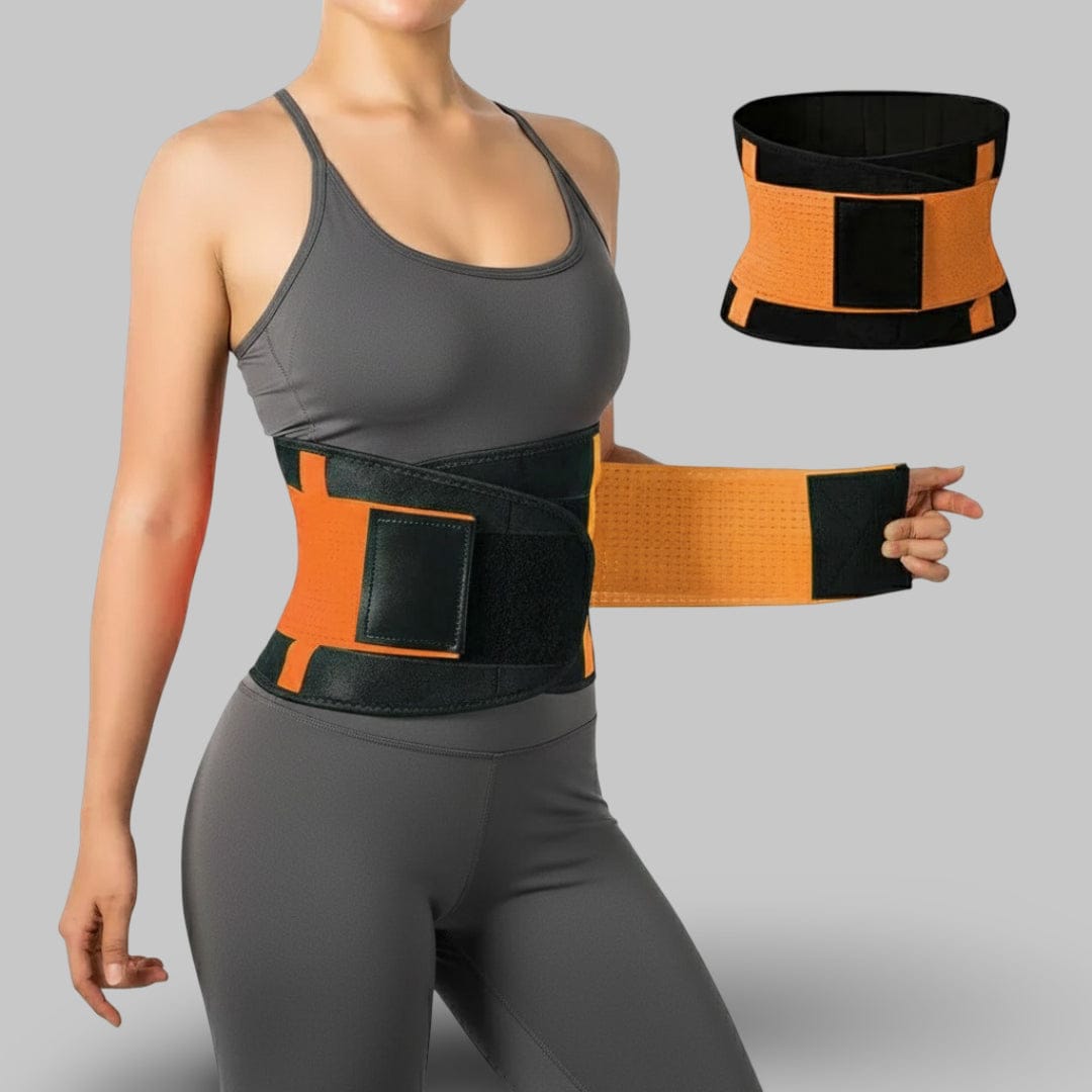Ceinture Dorsale Femme | Posturovia Orange / S