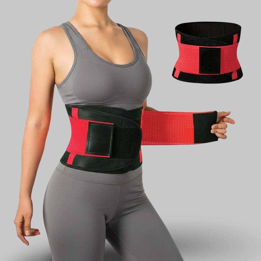 Ceinture Dorsale Femme | Posturovia Rouge / S
