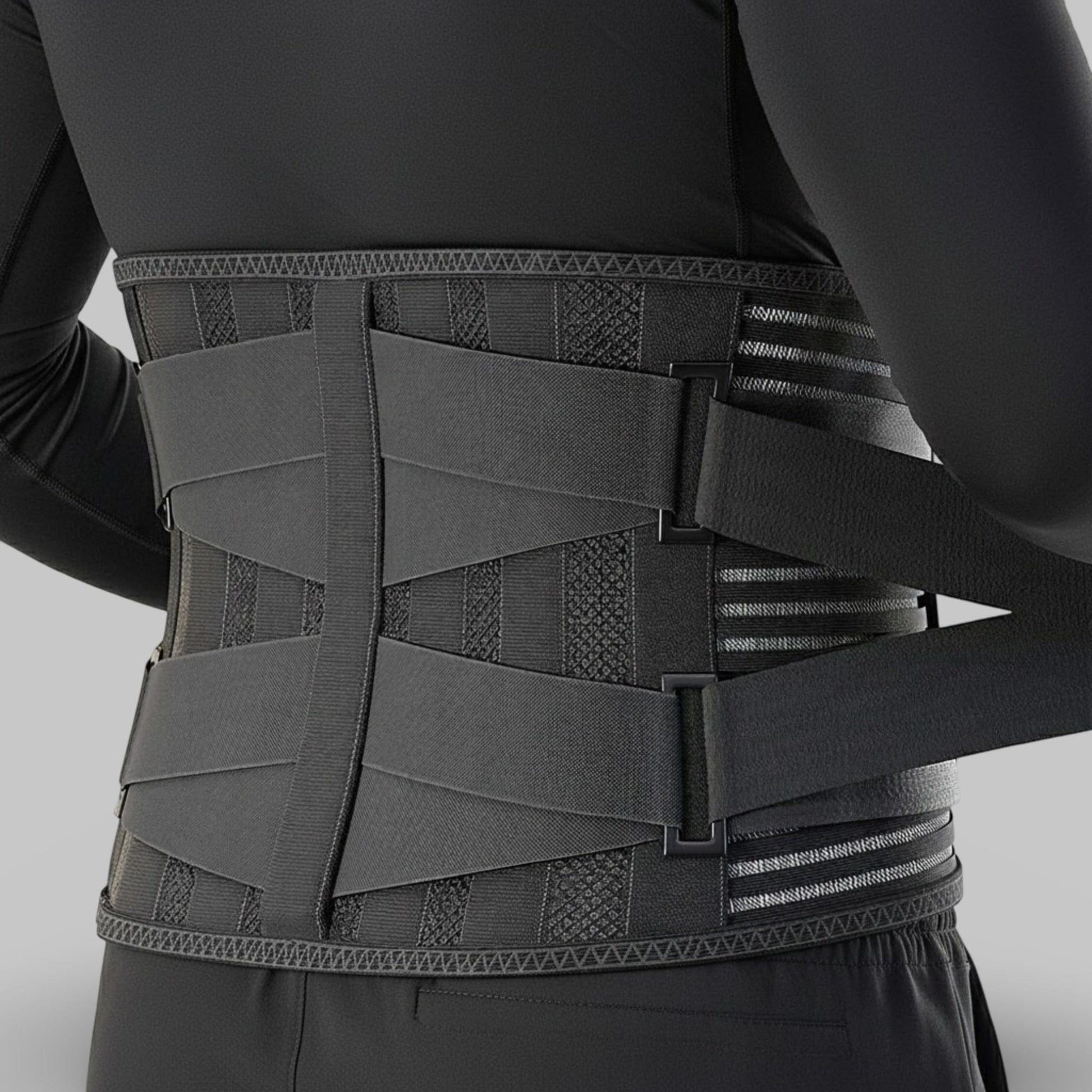 Ceinture Dorsale Homme | Posturovia Style A / S-tour de taille  60-80cm