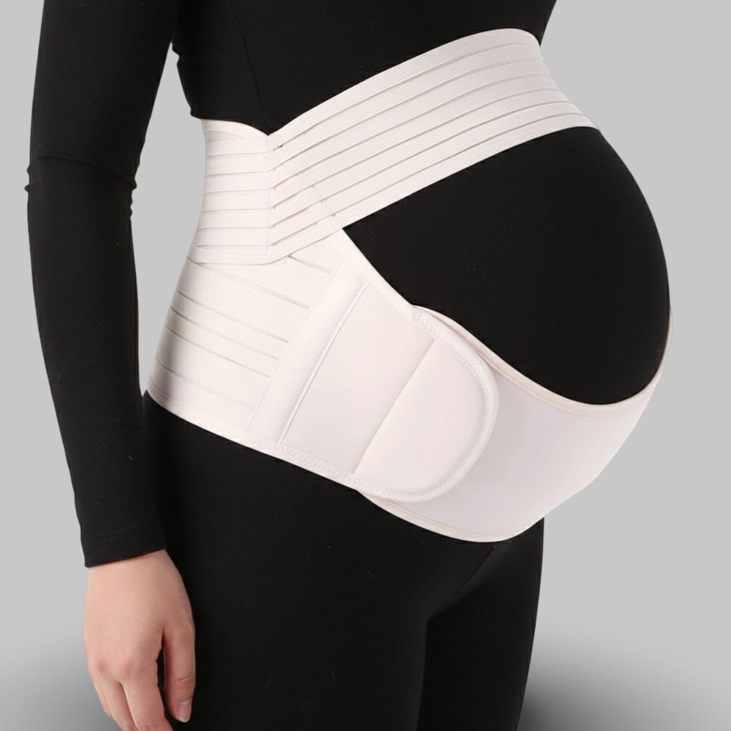 Ceinture Lombaire et Grossesse | Posturovia Blanc / M