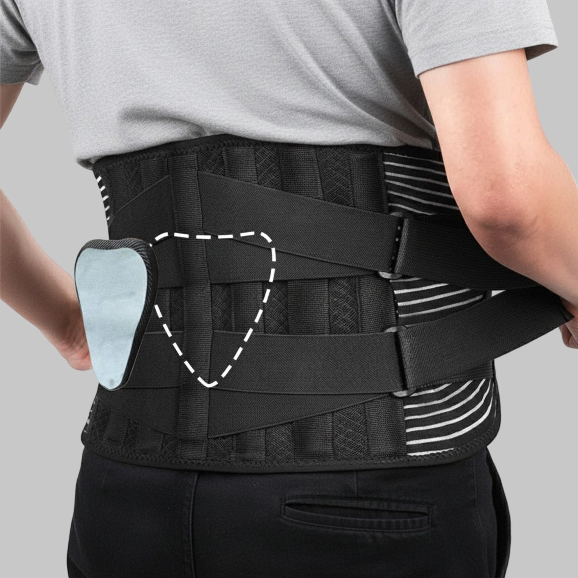 Ceinture Lombaire Et Sciatique | Posturovia Style B / S – Tour de taille  60-80 cm