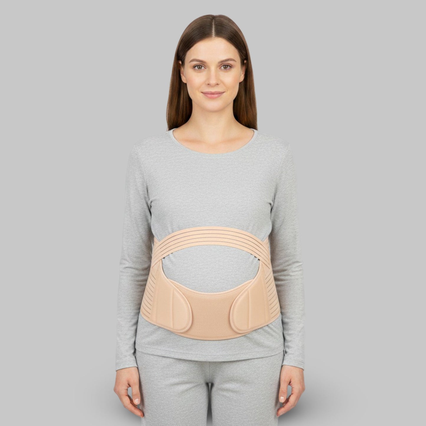Ceinture Lombaire Grossesse | Posturovia Beige / M