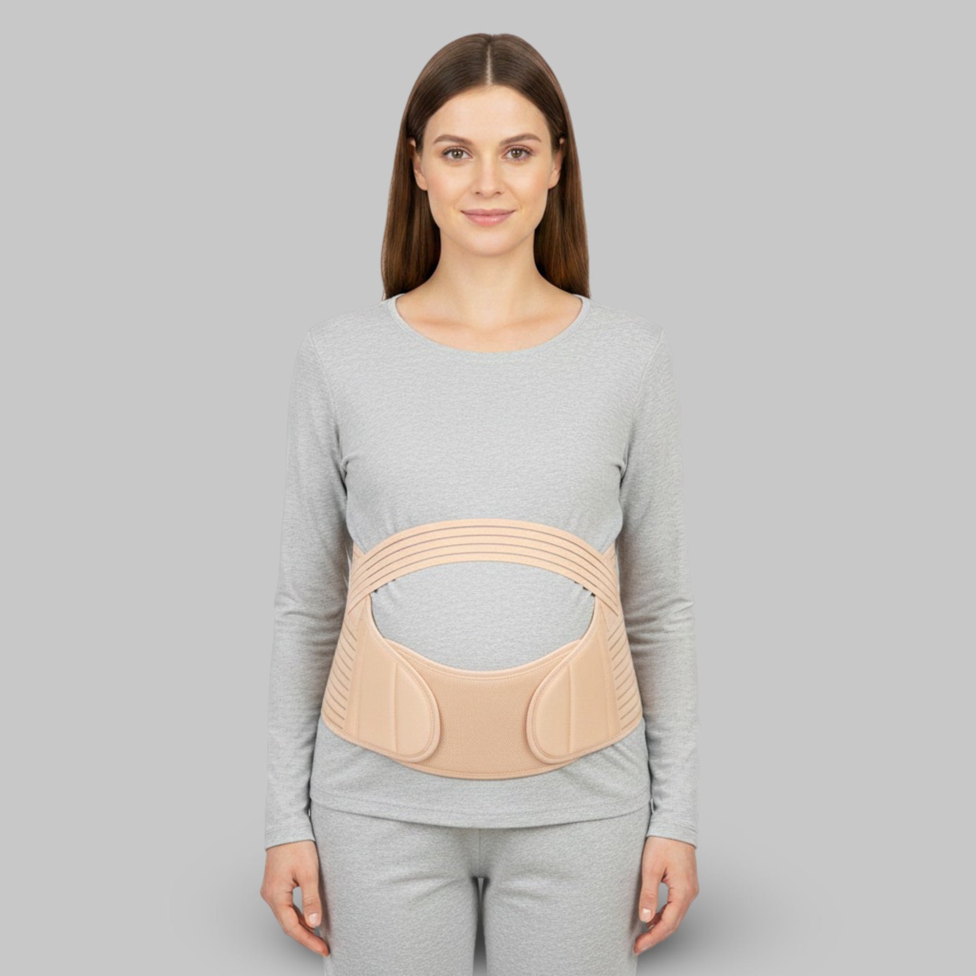 Ceinture Lombaire Grossesse | Posturovia Beige / M