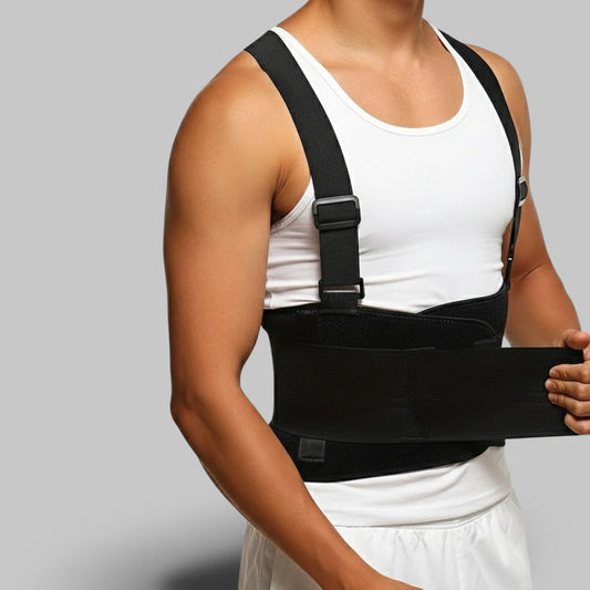 Ceinture Lombaire Homme | Posturovia Noir / M