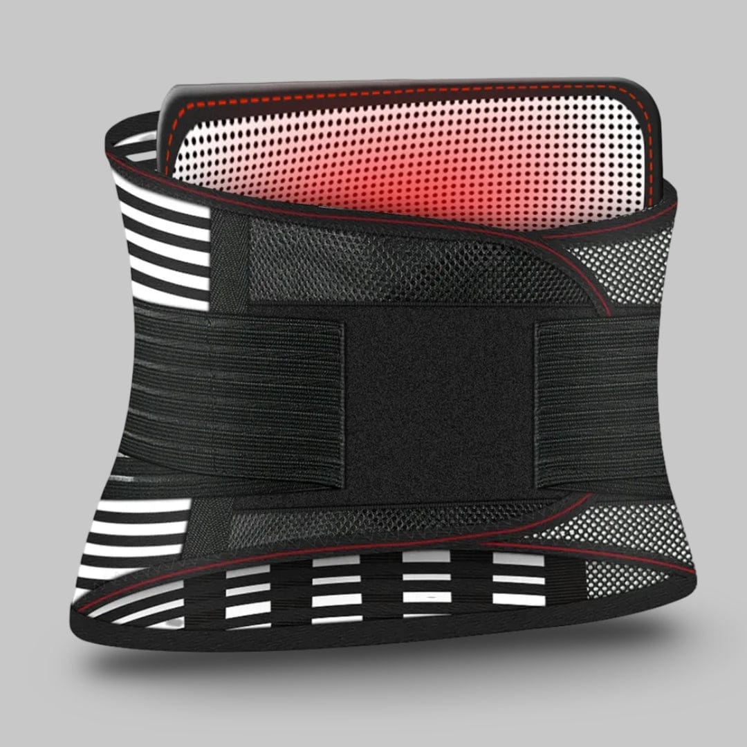 Ceinture Lombaire Lumbago | Posturovia Noir chauffant / S