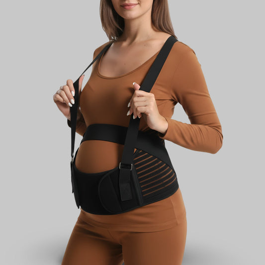 Ceinture Lombaire Pour Femme Enceinte | Posturovia Noir / M