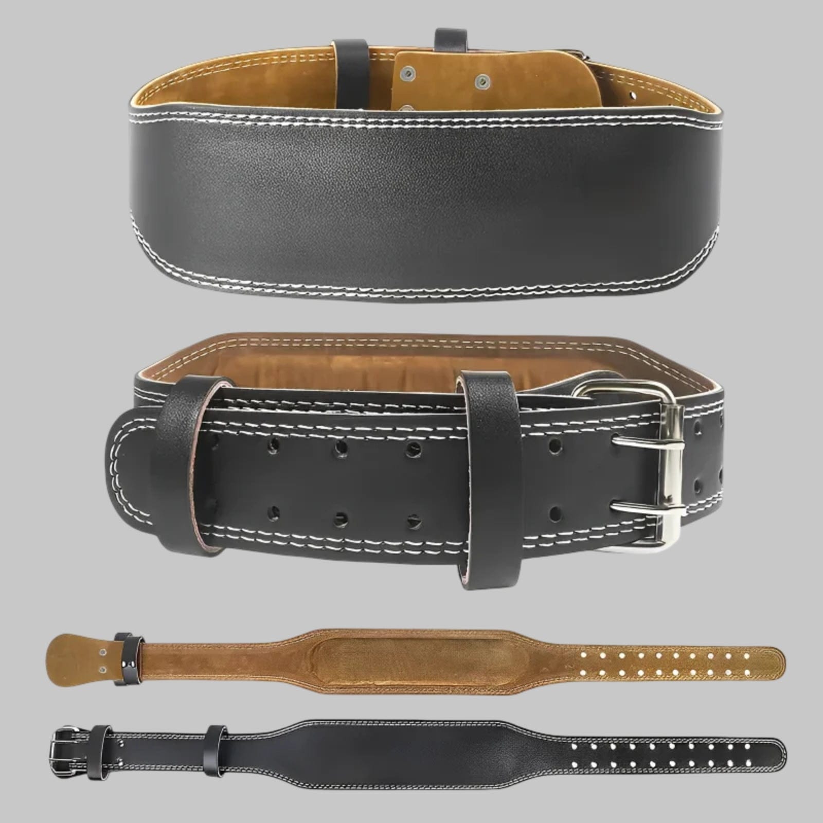 Ceinture Lombaire Pour Musculation | Posturovia M / Noir