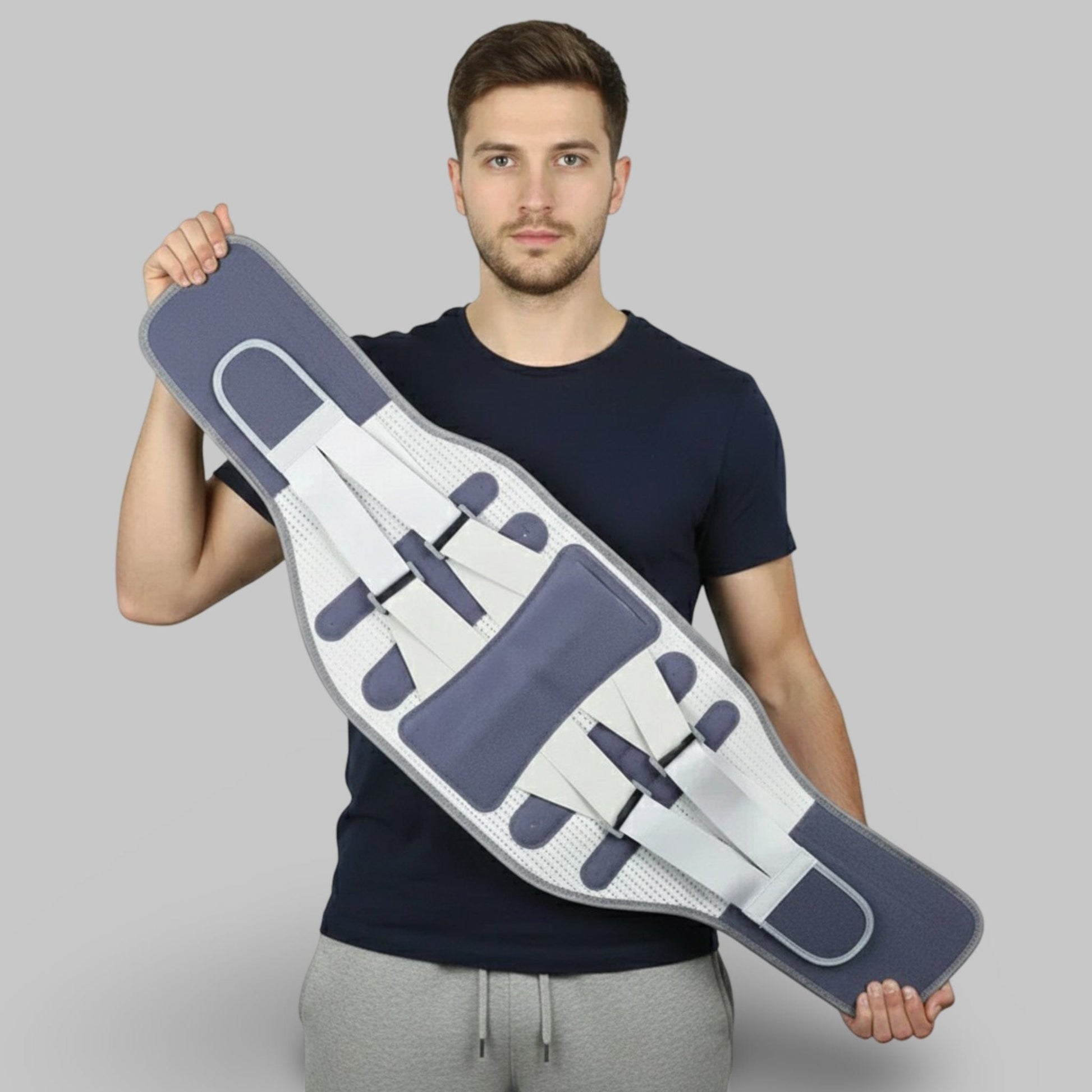 Ceinture Lombaire Sciatique | Posturovia Bleu / M