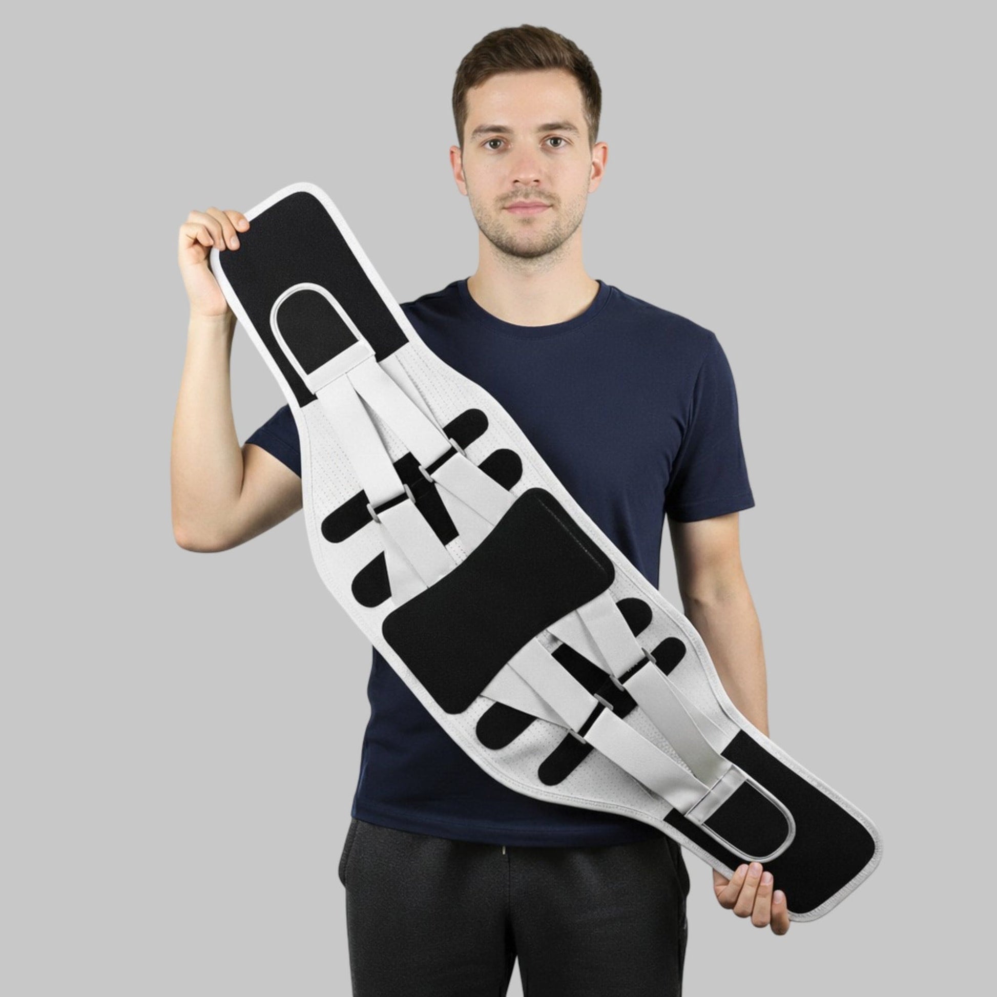 Ceinture Lombaire Sciatique | Posturovia Noir / M