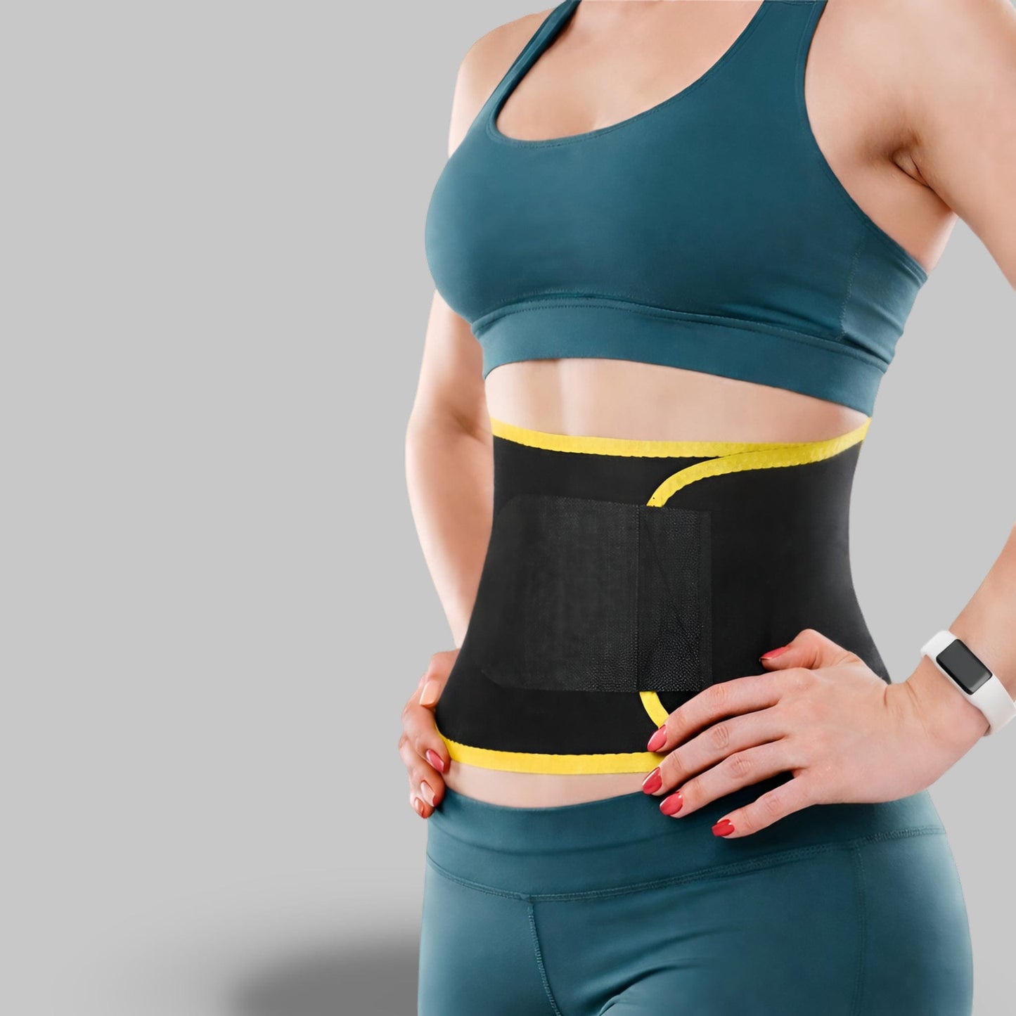 Ceinture Lombaire Souple Femme | Posturovia Jaune
