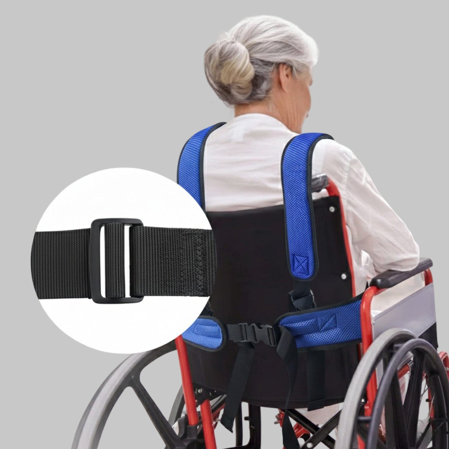 Ceinture Pelvienne Pour Fauteuil Roulant | Posturovia Taille unique
