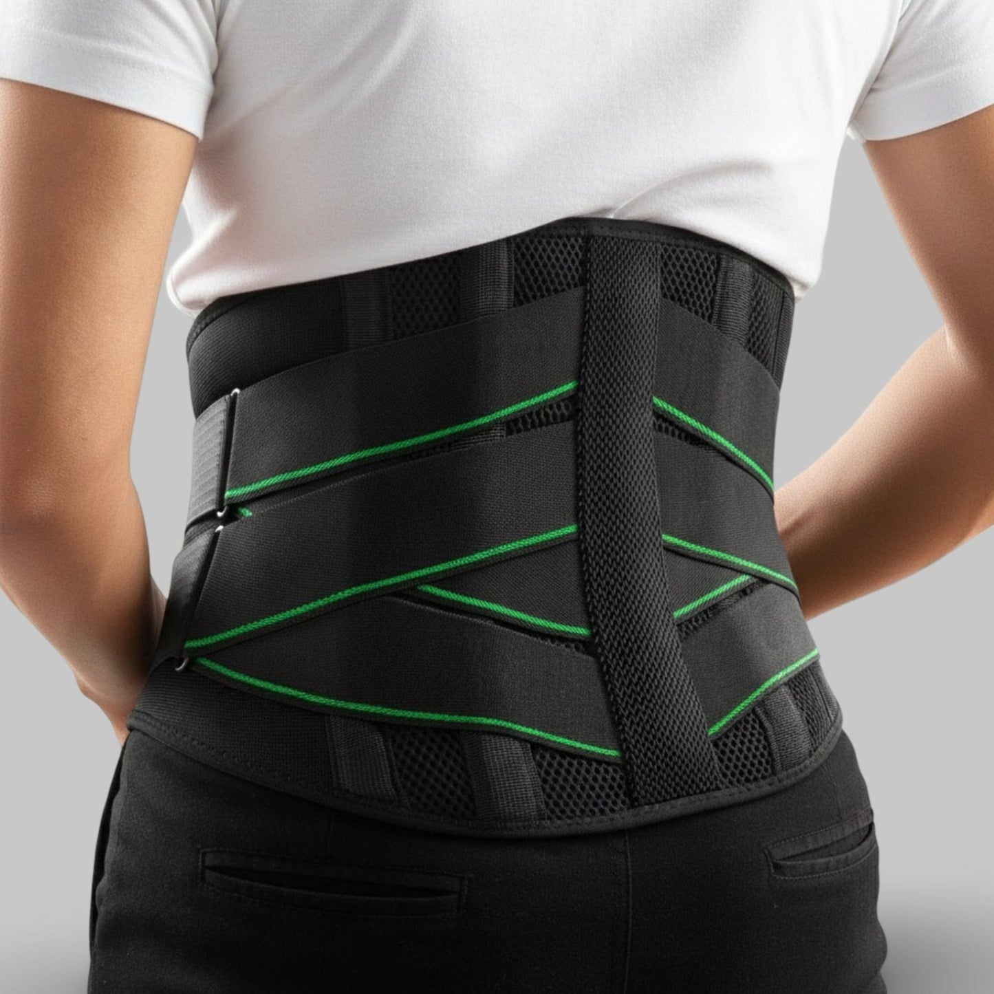 Ceinture Pour Douleurs Lombaires | Posturovia Vert / S