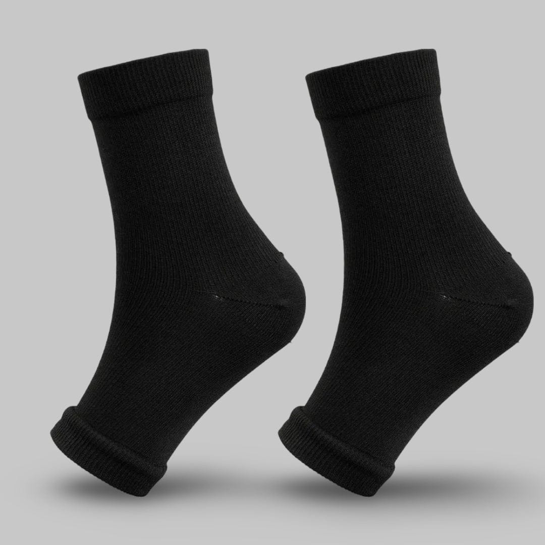 Chevillère Chaussette | Posturovia L-XL / 1 paire Noir