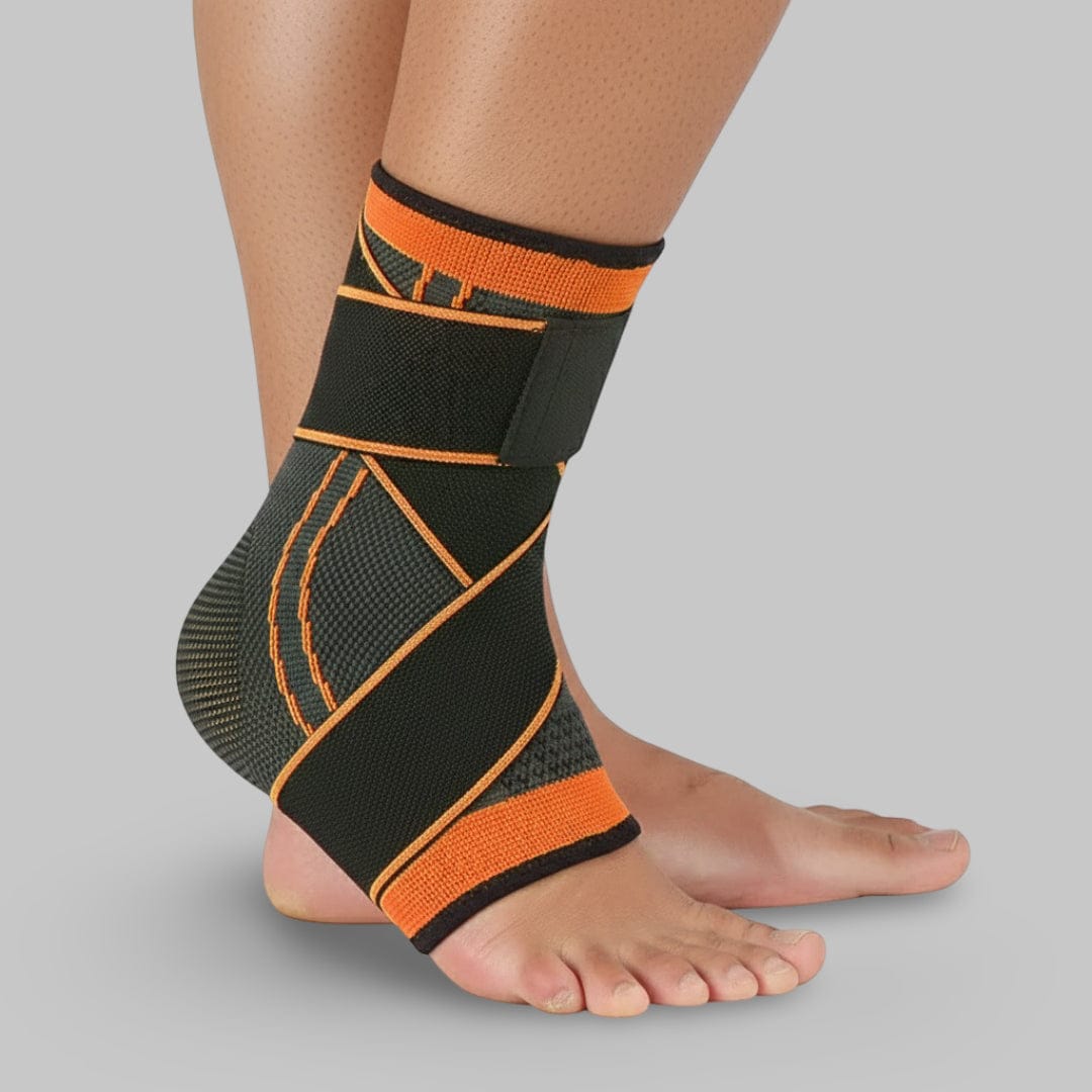 Chevillère course à pied | Posturovia 1 pièce – Orange / M