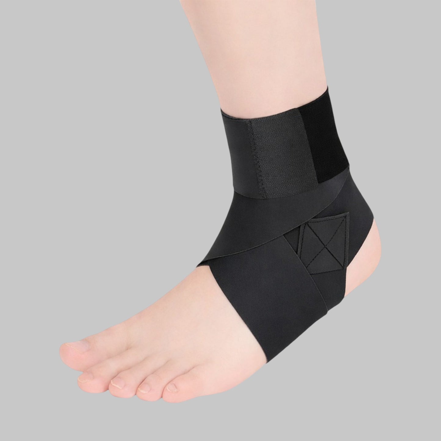 Chevillère de maintien | Posturovia 1 pièce – Noir / L