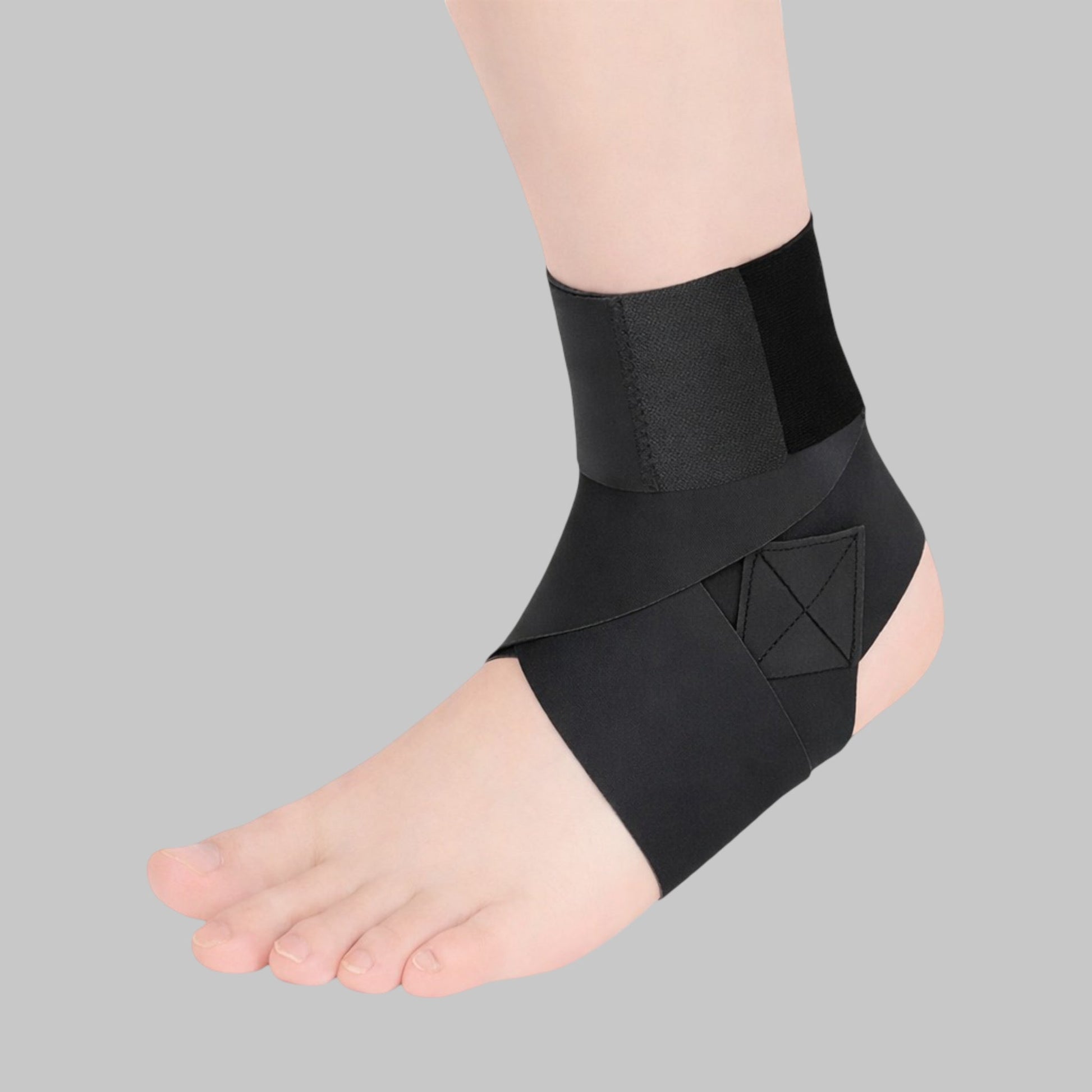 Chevillère de maintien | Posturovia 1 pièce – Noir / L
