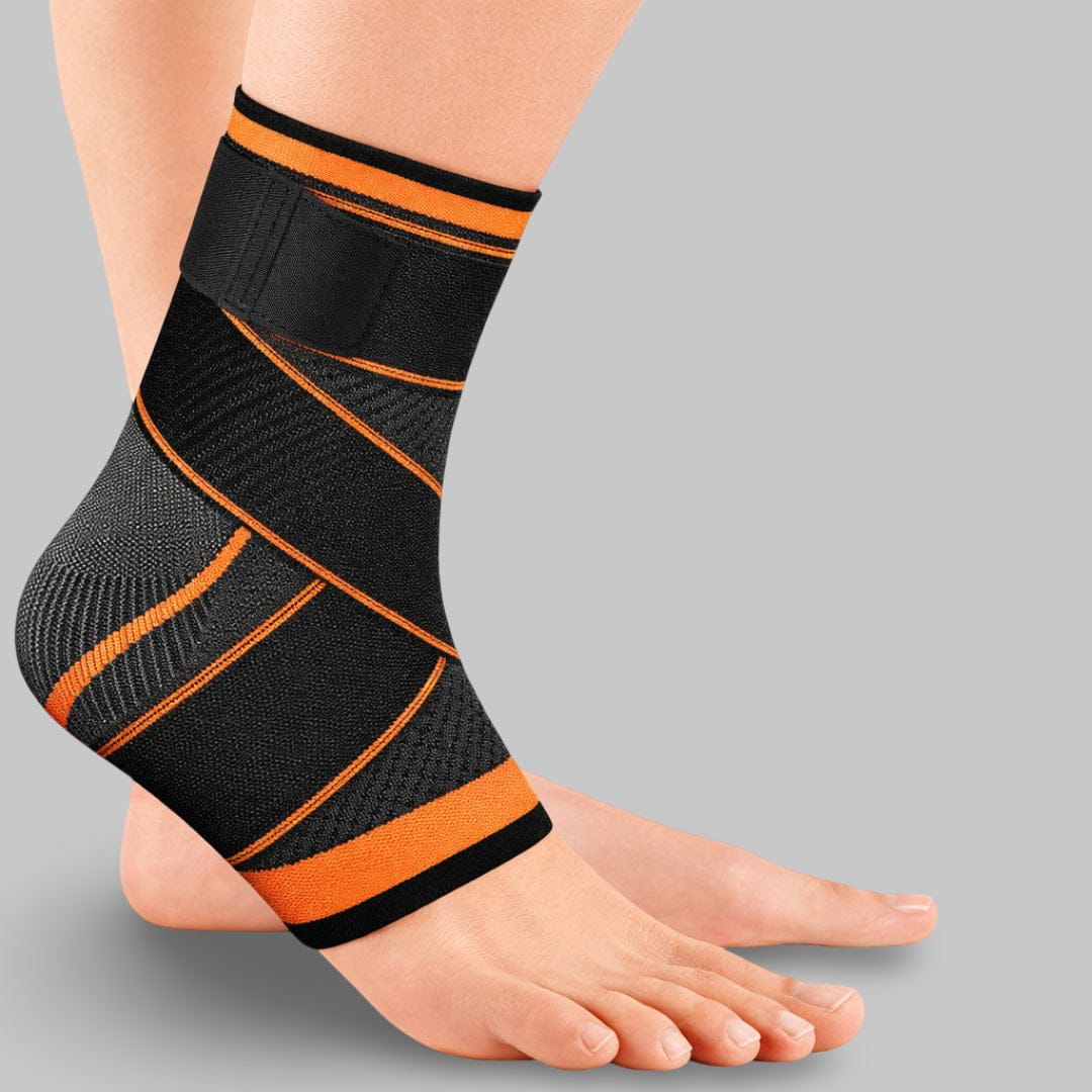 Chevillère Strapping | Posturovia 1 pièce Noir Orange / M