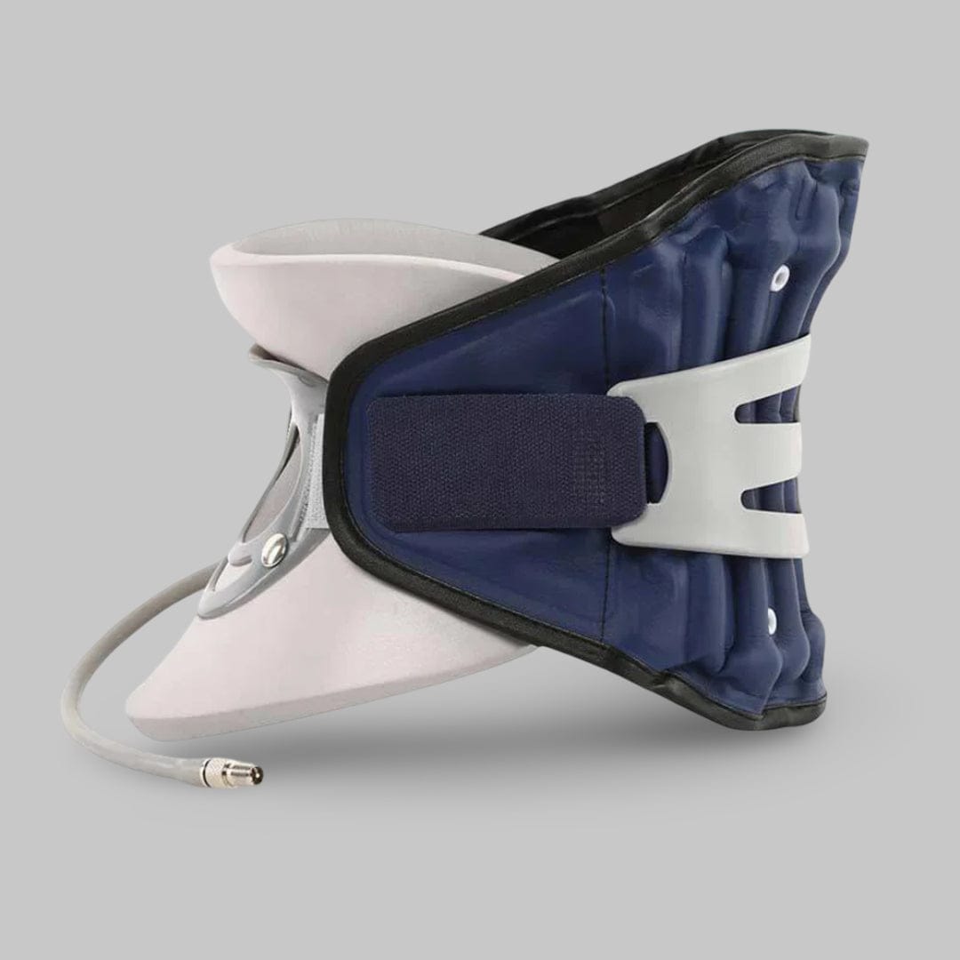Collier Cervical Arthrose Gonflabe | Posturovia Type A bleu