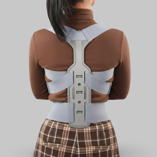 Correcteur de posture femme gris | Posturovia