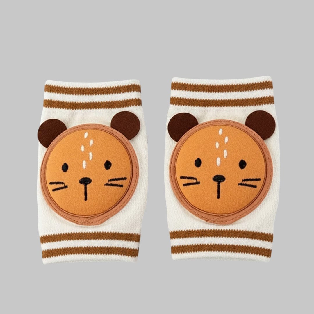 Genouillère bébé 4 pattes | Posturovia 1 paire Marron