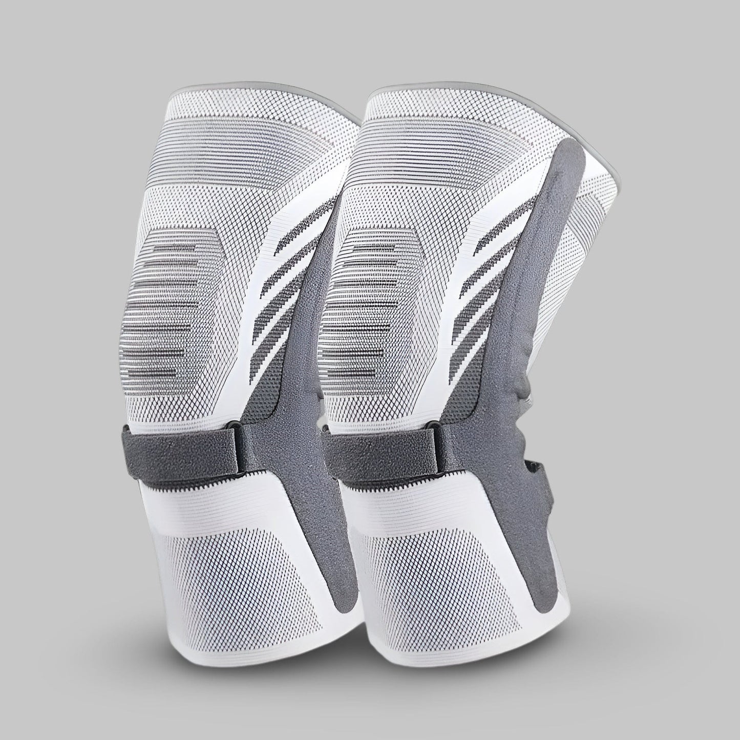 Genouillère Compressive | Posturovia 1 paire – Gris / M