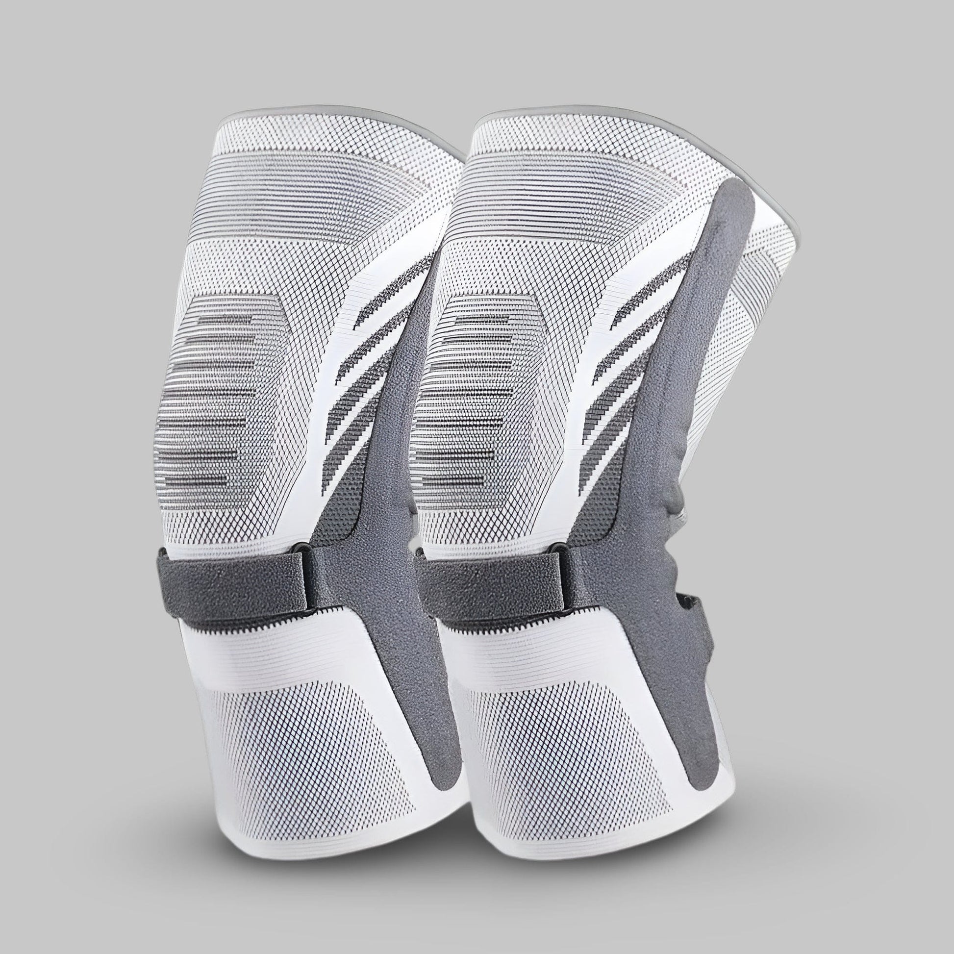 Genouillère Compressive | Posturovia 1 paire – Gris / M